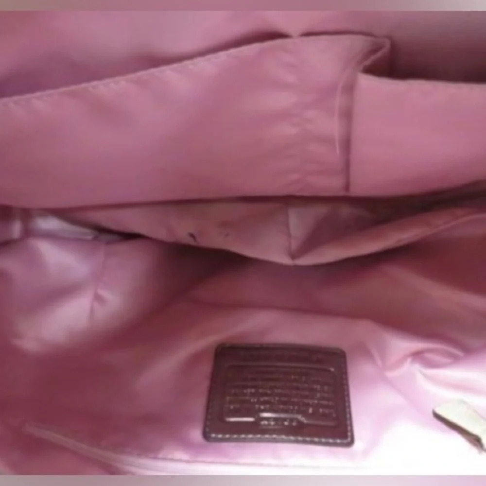 COACH Signature Cs Fabric Bag Purse - Picture 4 of 6